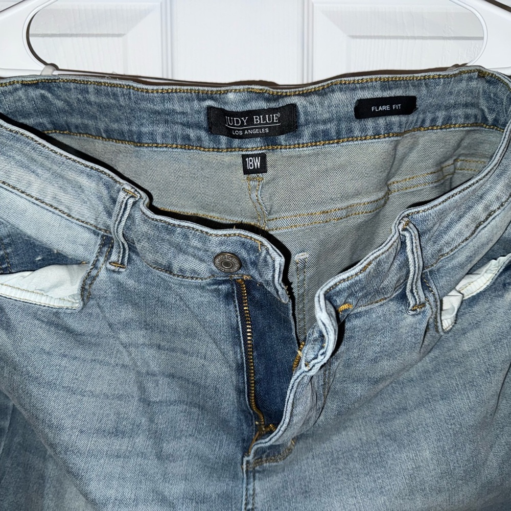 Judy Blue Light Blue Flare Jeans